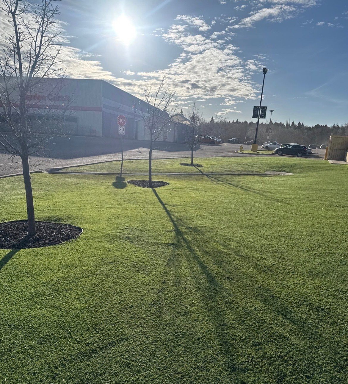 Commercial turf maintenance and grounds care — Going Yard commercial lawn care St. Albert