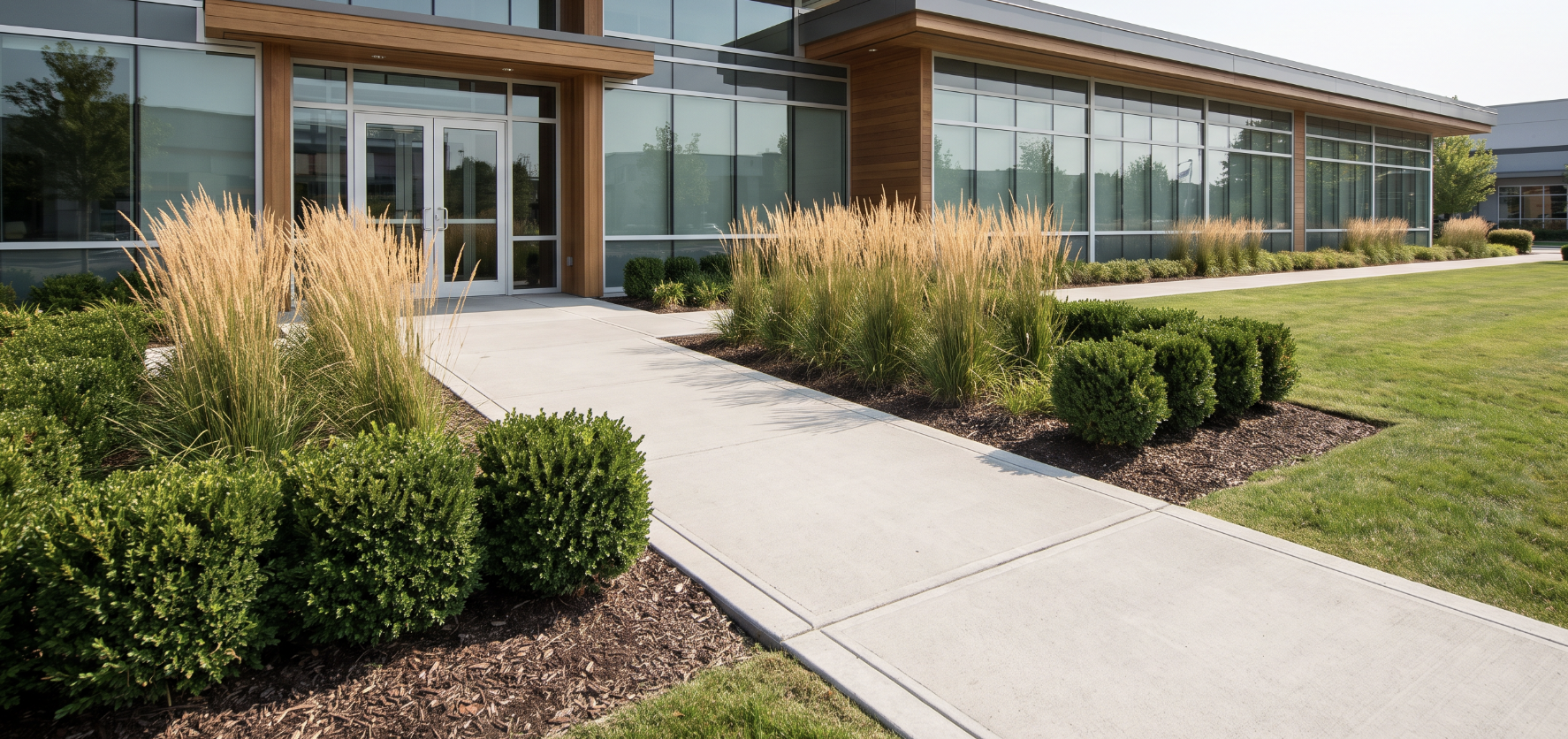 Commercial grounds maintenance in Edmonton and St. Albert by Going Yard
