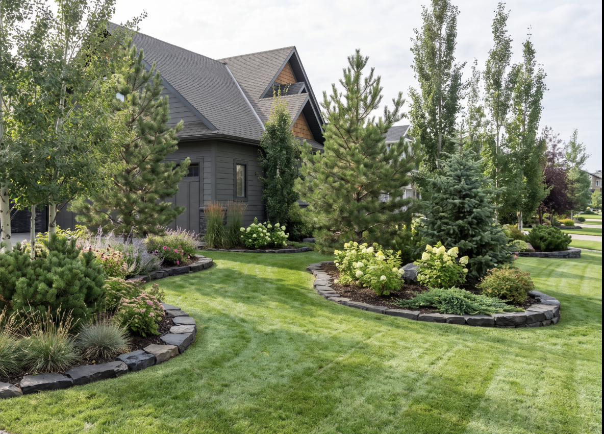 Going Yard lawn care and snow removal in Jensen Lakes, St. Albert
