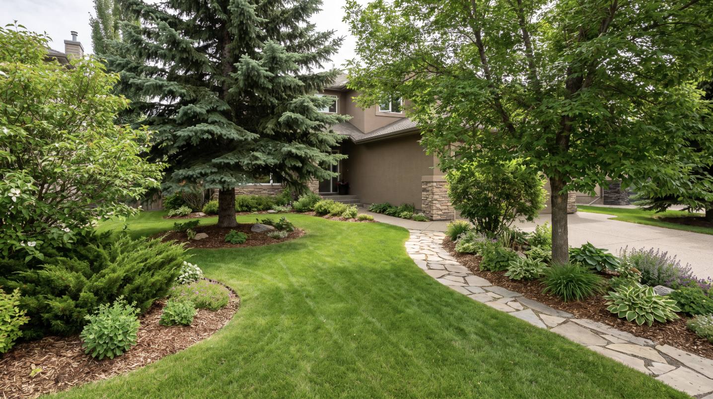 Going Yard lawn care and snow removal in Lacombe Park, St. Albert